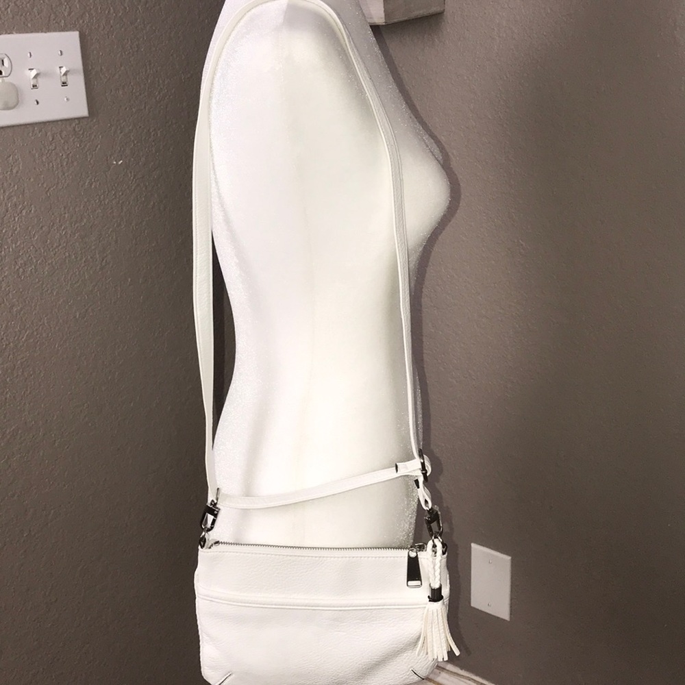 Merona White crossbody purse.